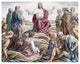 "Sermon on the Mount" Paper Print by Julius Schnorr von Carolsfeld, 18"x15"