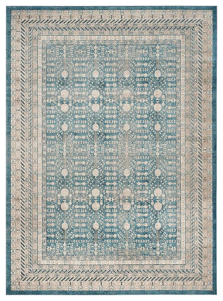 Safavieh Sofia 9' X 12' Power Loomed Rug in Blue and Beige
