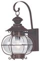 Livex Lighting 1 Light Bronze Outdoor Wall Lantern - 2222-07