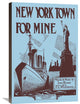 New York Town For Mine, 20"X30"