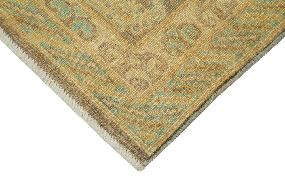 Rug N Carpet - Hand-Knotted Oriental 8' 10" x 11' 8" Unique Oushak Area Rug