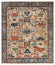 Serapi One-of-a-Kind Hand-Knotted Area Rug Ivory, 8'1" x 9'8"