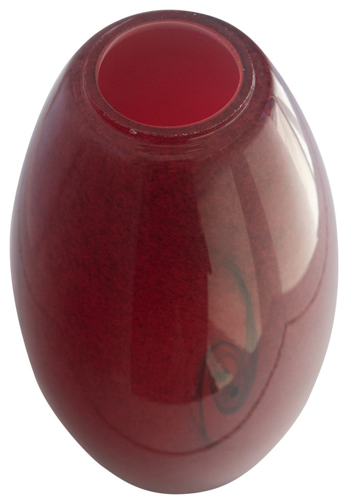 Merlot Pendant Glass Shade, Red Sky