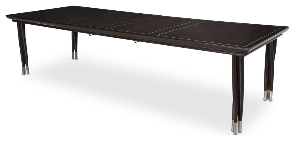 Paris Chic Rectangular Dining Table - Espresso