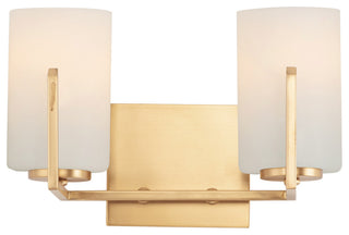 Maxim 21282SW Dart 2 Light 13"W Bathroom Vanity Light - Satin Brass