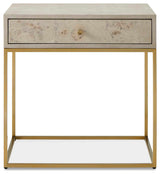 Uttermost Pembrook Light Washed Side Table