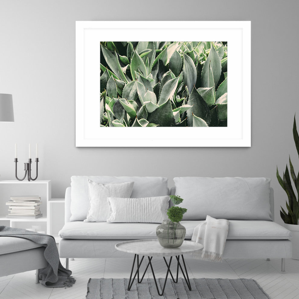 "Plants" Matted and Framed, 36"x52"