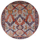 Ahgly Company Indoor Round Mid-Century Modern Area Rugs, 5' Round
