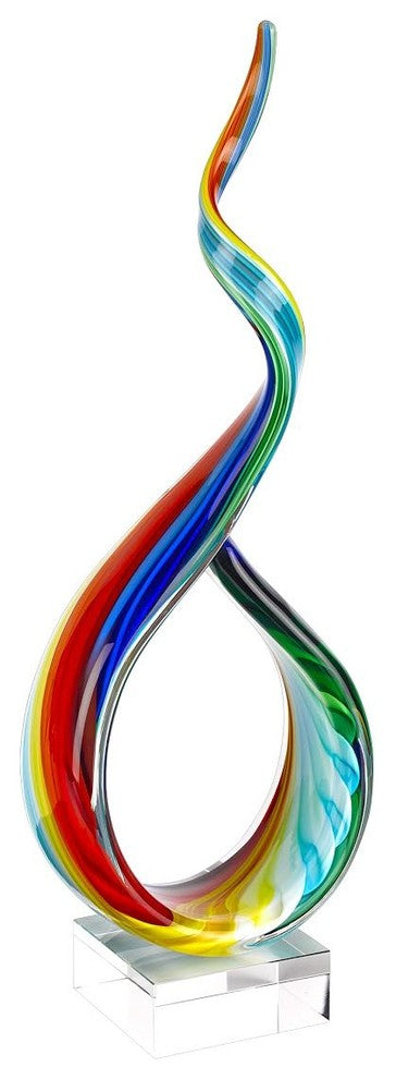 Rainbow 18" Ribbon Centerpiece