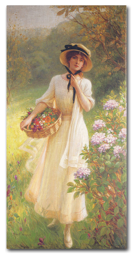 'Springtime' Canvas Art by Albert Lynch