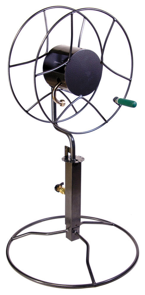 Free-Standing Patio Swivel Hose Reel