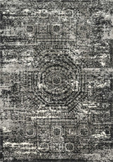 Graphite / Black Viera VR-11 Area Rug by Loloi, 2'5"x7'7"