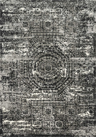 Graphite / Black Viera VR-11 Area Rug by Loloi, 2'5"x7'7"