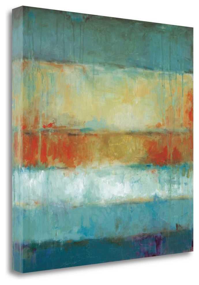 "Color Block" By Wani Pasion, Giclee Print on Gallery Wrap Canvas, Ready to Hang