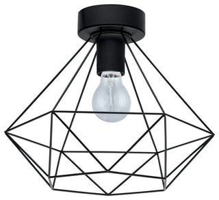 Tarbes 1 Light Ceiling Light Matte Black Matte Black