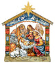 Outdoor Nativity 44 Inch Free Standing