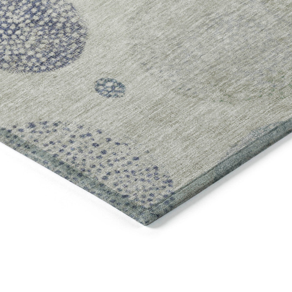 Machine Washable Indoor/Outdoor Chantille ACN1897 Beige 2'6" x 3'10" Rug
