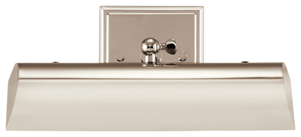 Carston 1 Light Picture Light, Polished Nickel, 12"