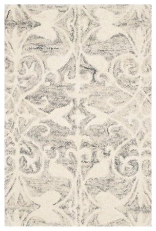Safavieh Chatham 8' X 10' Hand Tufted Wool Rug in Light Gray and Ivory