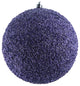 Vickerman N185834D 6" Lilac Beaded Ball Ornament, 4 per Bag