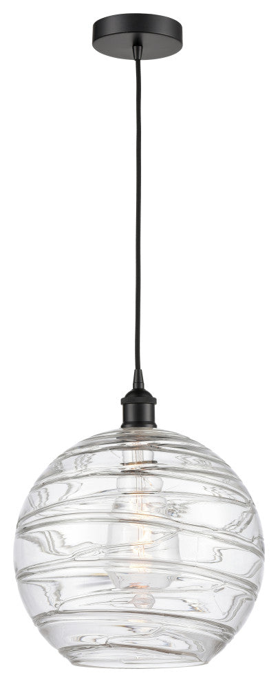 Innovations 616-1P-BK-G1213-12-LED 1-Light Mini Pendant, Matte Black