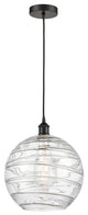 Innovations 616-1P-BK-G1213-12-LED 1-Light Mini Pendant, Matte Black
