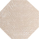 Unique Loom Meghan Finsbury Rug, Ivory Beige, 7'10"x7'10" Octagon