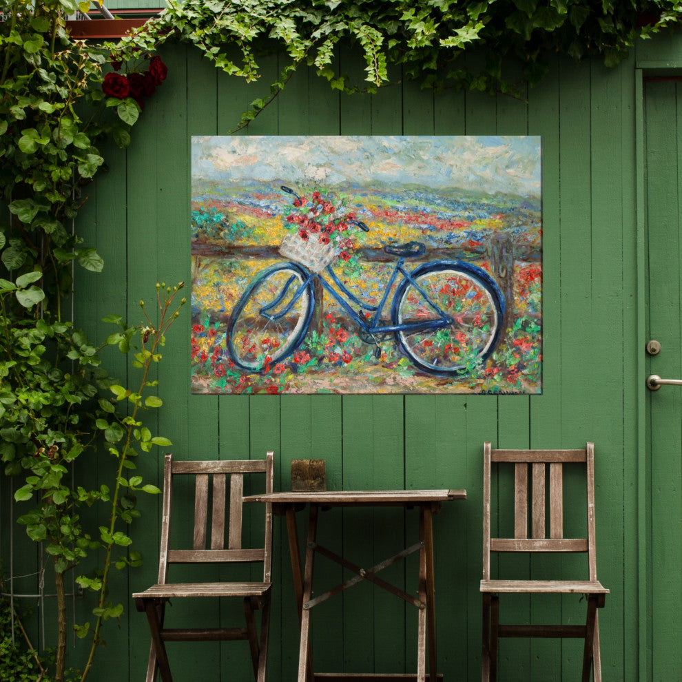 OU-80132 Country Bike Outdoor Art