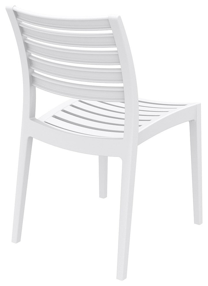 Compamia Ares Outdoor Dining Chairs, Set of 2, White