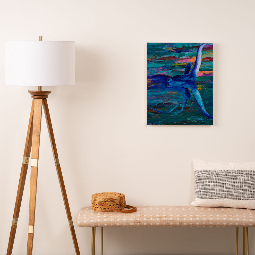 Sophia Buddenhagen Longhorn Blues Art Canvas