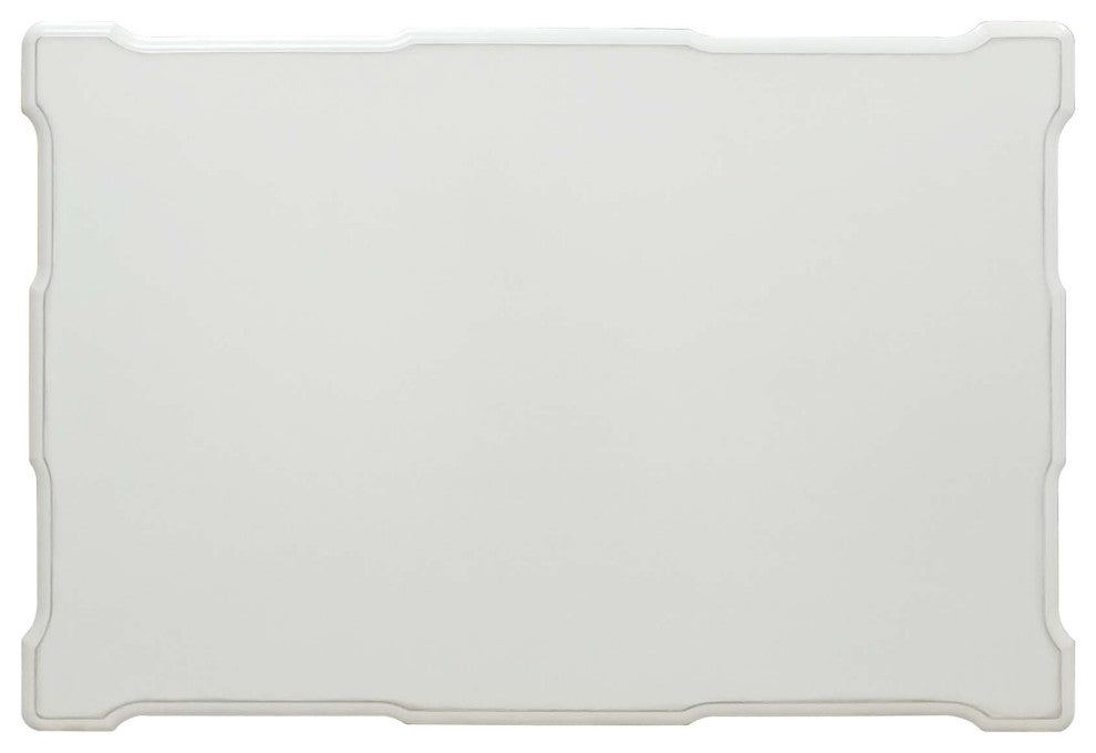 Rectangular Wooden Coffee Table, Antique Pearl