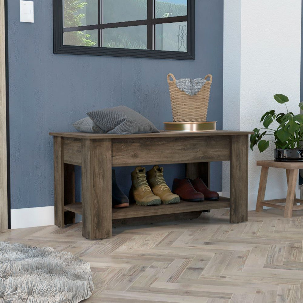 Saturn Storage Table, Dark Brown
