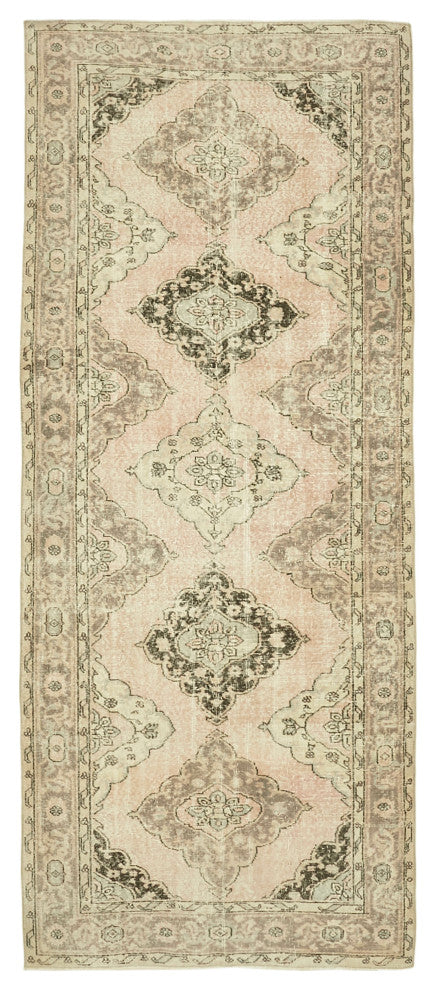 Rug N Carpet - Handmade Oriental 4' 8" x 11' 1" Tribal Runner Rug