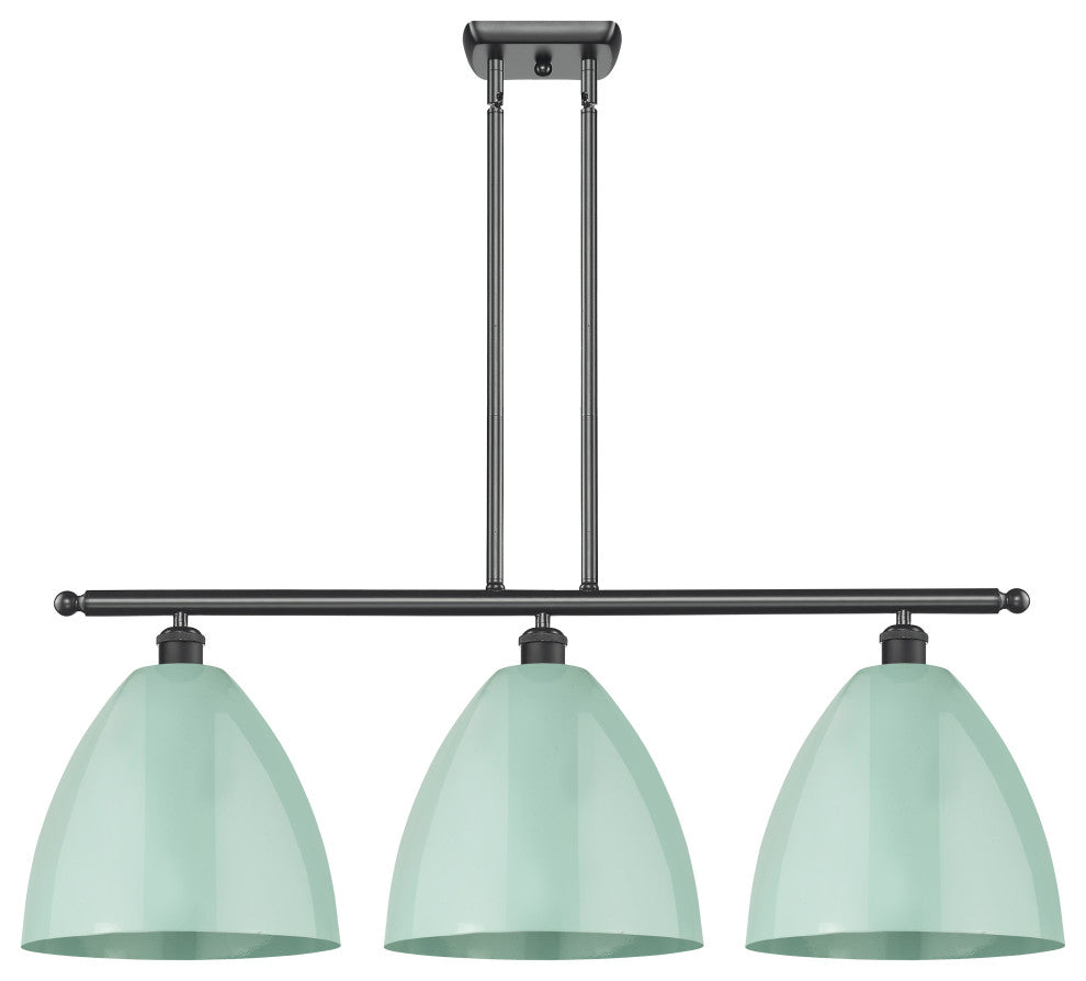 Innovations 516-3I-BK-MBD-12-SF 3 Light Island Light, Matte Black