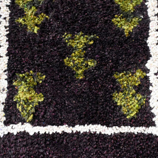 HAND KNOTTED LOOM SILK ECO-FRIENDLY AREA RUG -5'x8',Rectangle,Brown,Contemporary