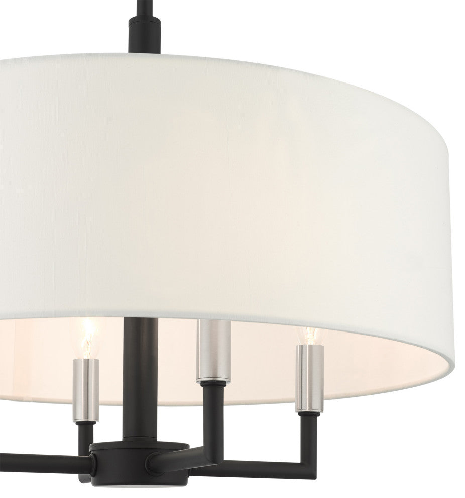 Black Timeless, Transitional, Versatile, Pendant Chandelier