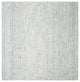 Safavieh Couture Abstract Collection, ABT471 Rug, Ivory/Blue, 6' Square