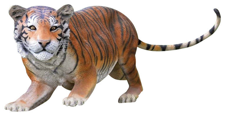 Grand Scale Bengal Tiger Statue