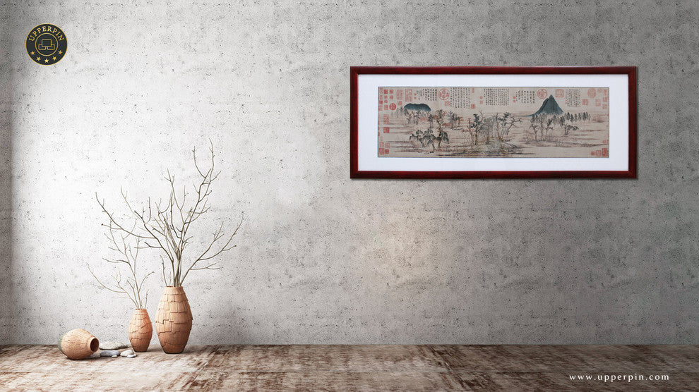 Autumn Colors of Que and Hua Mountains by Zhao Mengfu