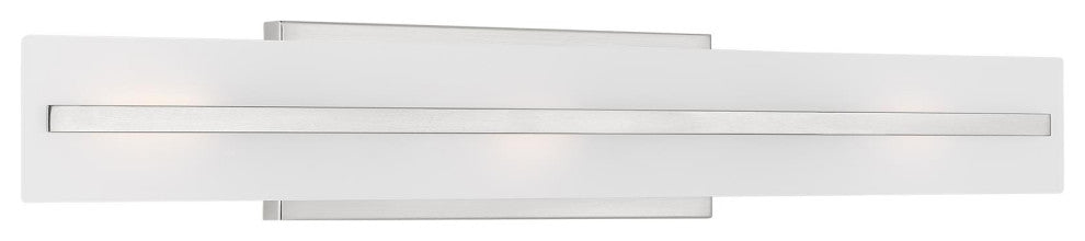 Dex Large Three Light Wall / Bath, Brushed Nickel