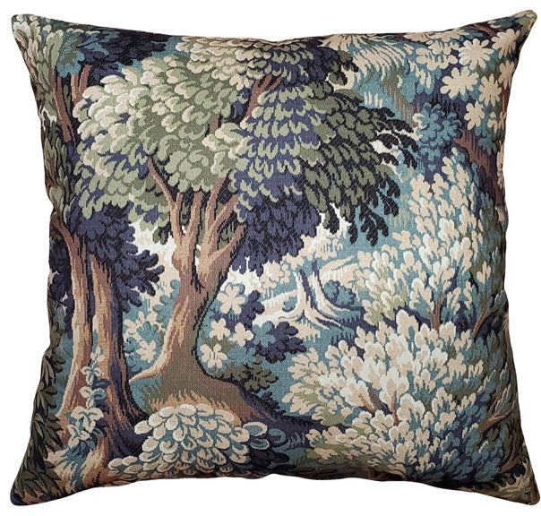 Somerset Woods by Day Throw Pillow 24x24, with Polyfill Insert