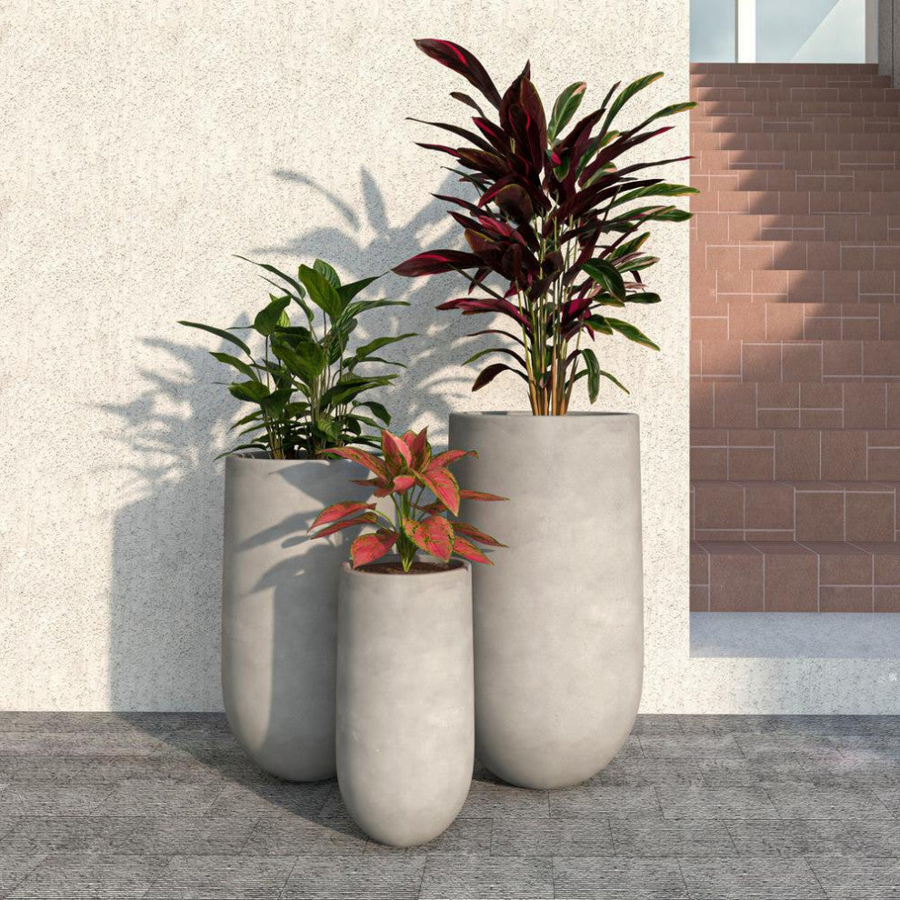 Topiary Planter Set Dark Grey