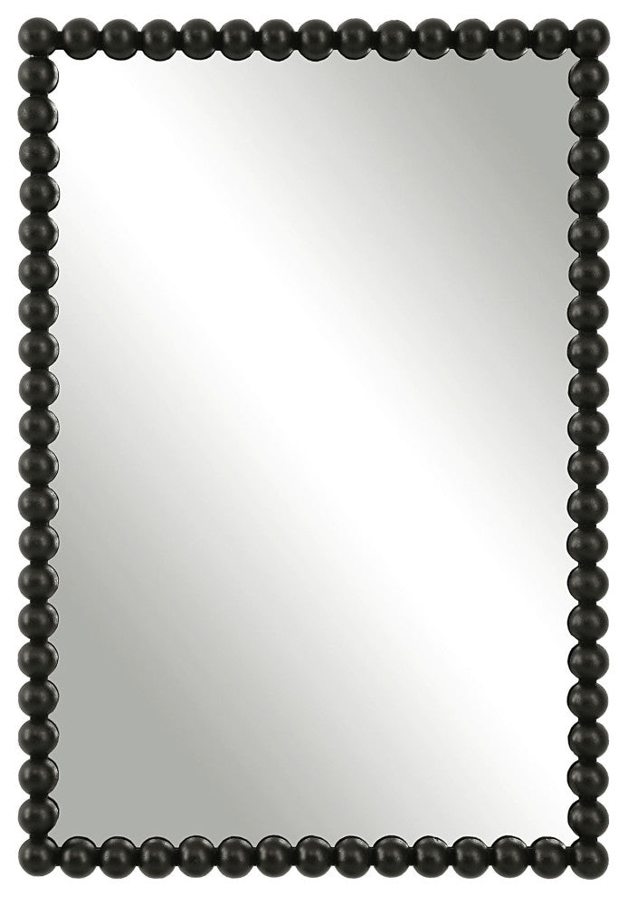 Uttermost Serna Black Vanity Mirror