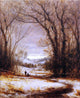 Sanford Robinson Gifford A Winter Walk Wall Decal