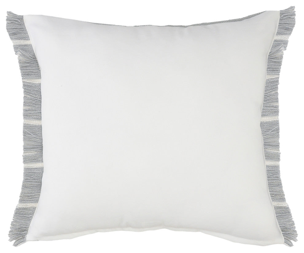 Dash Geometric Indoor Outdoor Throw Pillow, Blue/White