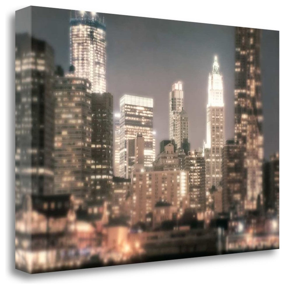 "In A New York Minute" By Natalie Mikaels, Giclee Print on Gallery Wrap Canvas