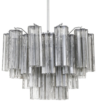 Crystorama Lighting Group ADD-306-SM Addis 6 Light 20"W Waterfall - Polished