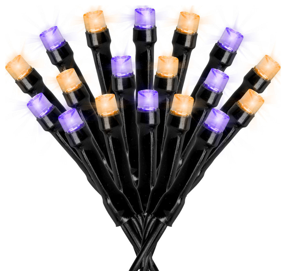 Goblinelites Solar Halloween 125 String Lights