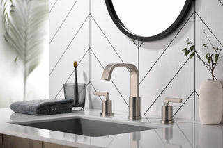 Ultra Faucets UF5670X Two-Handle Bathroom Faucet, Brushed Nickel