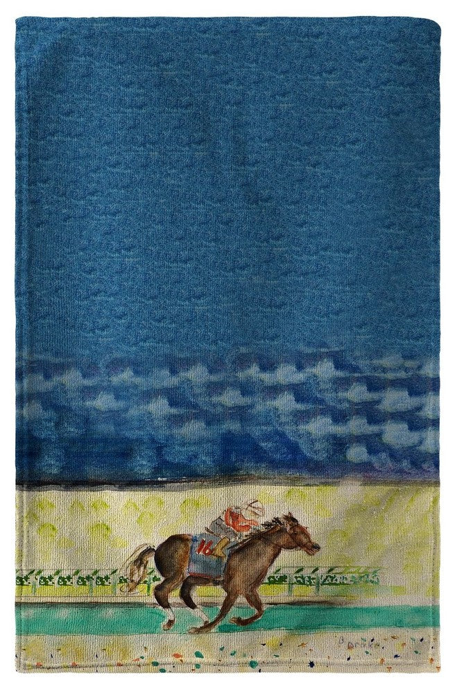 Betsy Drake Derby Winner Beach Towel